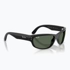 Okulary przeciwsłoneczne dziecięce Ray-Ban Balorama Bio Based black/dark green