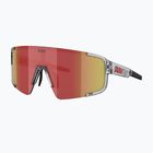 Okulary przeciwsłoneczne Bliz P003 transparent dark grey/brown red multi
