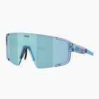 Okulary przeciwsłoneczne Bliz P003 transparent blue/smoke ice blue multi