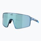 Okulary przeciwsłoneczne Bliz P001S transparent blue/smoke ice blue multi