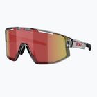 Okulary przeciwsłoneczne Bliz Fusion transparent dark grey/brow red multi