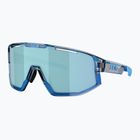 Okulary przeciwsłoneczne Bliz Fusion transparent blue/smoke ice blue multi