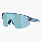 Okulary przeciwsłoneczne Bliz Matrix Small transparent blue/smoke ice blue multi
