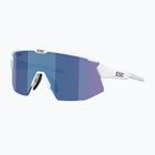 Okulary przeciwsłoneczne Bliz Breeze matte white/smoke blue multi/pink