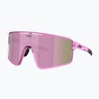 Okulary przeciwsłoneczne Bliz P001S transparent pink/brown rose multi