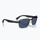 Okulary przeciwsłoneczne Ray-Ban RB4470 Polarized+ Lenses matt sand black/blue polarized