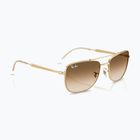 Okulary przeciwsłoneczne Ray-Ban Bain Bridge arista gold/brown gradient