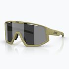 Okulary przeciwsłoneczne Bliz Fusion matte amber green/smoke silver mirror