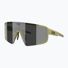 Okulary przeciwsłoneczne Bliz P003 matte amber green/smoke silver mirror