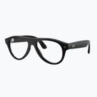 Okulary z kamerą Ray-Ban Meta Aviator shiny black/trs g. green