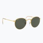 Okulary przeciwsłoneczne Ray-Ban Round Metal gold/green g-15