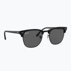 Okulary przeciwsłoneczne Ray-Ban Clubmaster Marble black/dark grey