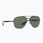 Okulary przeciwsłoneczne Ray-Ban RB3683 black/green g-15 polarized