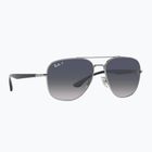 Okulary przeciwsłoneczne Ray-Ban RB3683 brass/blue grey polarized
