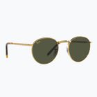Okulary przeciwsłoneczne Ray-Ban New Round gold/green
