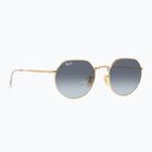 Okulary przeciwsłoneczne Ray-Ban Jack arista gold/blue grey