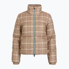 Kurtka damska Woolrich Printed Wool beige check