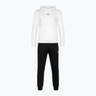 Dres męski EA7 Emporio Armani Train Core ID Hoodie Coft white/black