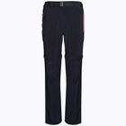 Spodnie trekkingowe damskie CMP 3T51446 Zip Off antracite/fragola