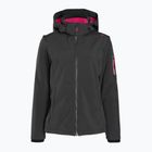 Kurtka softshell damska CMP 39A5006 Zip antracite/fragola