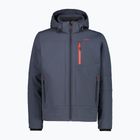 Kurtka softshell męska CMP 3A01787N Zip Hood titanio/antracite