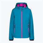 Kurtka softshell dziecięca CMP 3A29385 Fix hawaian/purple fluo