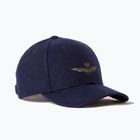 Czapka z daszkiem męska Aeronautica Militare Wool Eagle Embroidery blue navy