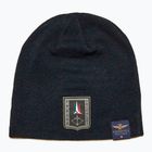Czapka zimowa męska Aeronautica Militare 252CU0036UL00450 blu navy