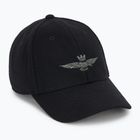 Czapka z daszkiem męska Aeronautica Militare 252HA1085UCT02333 jet black