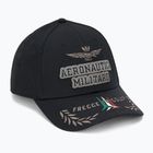 Czapka z daszkiem Aeronautica Militare 252HA1104UCT02261 jet black