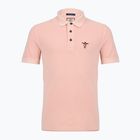 Koszulka męska Aeronautica Militare PO1925UP00406 Polo lotus pink