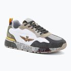 Buty męskie Aeronautica Militare SC0276UCT03546 off white/verde/marrone/grigio