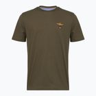 Koszulka męska Aeronautica Militare TS1580UJ00372 verde scuro