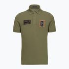 Koszulka męska Aeronautica Militare PO1927UP00191 Polo lichen green