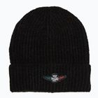 Czapka zimowa męska Czapka Aeronautica Militare 262CU0034UL00451 jet black