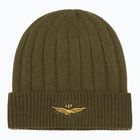 Czapka zimowa męska Czapka Aeronautica Militare 262CU0098UL00485 verde militare