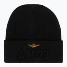 Czapka zimowa męska Czapka Aeronautica Militare 262CU0099UL00949 jet black