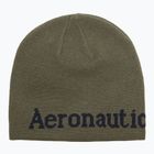 Czapka zimowa męska Czapka Aeronautica Militare 262CU0093UL00450 Tea Leaf