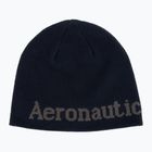 Czapka zimowa męska Czapka Aeronautica Militare 262CU0093UL00450 Blu Navy