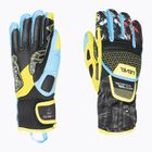 Rękawice narciarskie dziecięce Level Worldcup Jr Cf yellow/blue