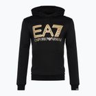 Bluza męska EA7 Emporio Armani Train Logo Series Oversize Logo Hoodie Coft black