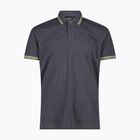 Koszulka polo męska CMP 34D5987 black/blue