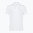 Koszulka polo męska EA7 Emporio Armani Core Identity Polo white/silver logo