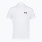 Koszulka polo męska EA7 Emporio Armani Core Identity Polo white