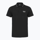 Koszulka polo męska EA7 Emporio Armani Core Identity Piqué Polo black