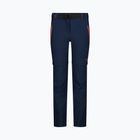 Spodnie trekkingowe dziecięce CMP 3T51445 Zip Off blue/red kiss