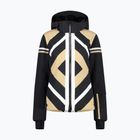 Kurtka narciarska damska CMP 32W0256 beżowo-czarna 32W0256/04UM