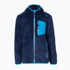 Bluza polarowa dziecięca CMP 31P1504 Fix Hood b.blue/danubio
