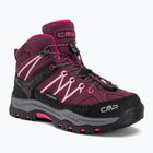 Buty trekkingowe dziecięce CMP Rigel Mid Wp prugna/peach