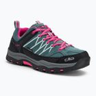 Buty trekkingowe  juniorskie CMP Rigel Low Wp mineral green / purple fluo